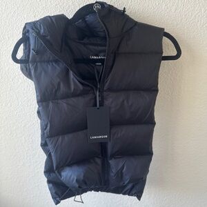 Lamarque Delma quilted nylon dickey--amazing deal--NWT--XS/S